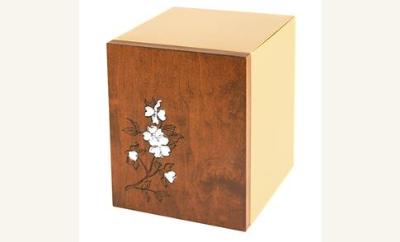 SHEET BRONZE  Wood / Cherry Floral NEW