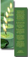 The Candle Light Bookmark